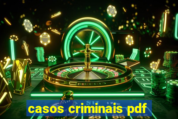 casos criminais pdf