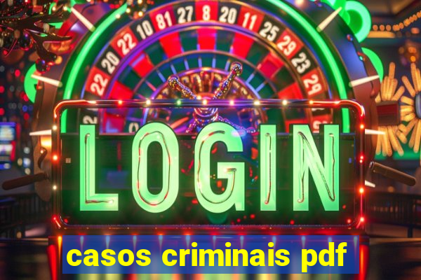 casos criminais pdf