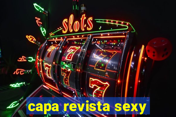 capa revista sexy