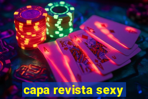 capa revista sexy