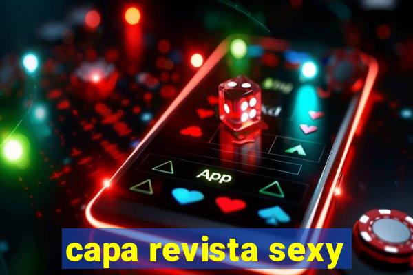 capa revista sexy