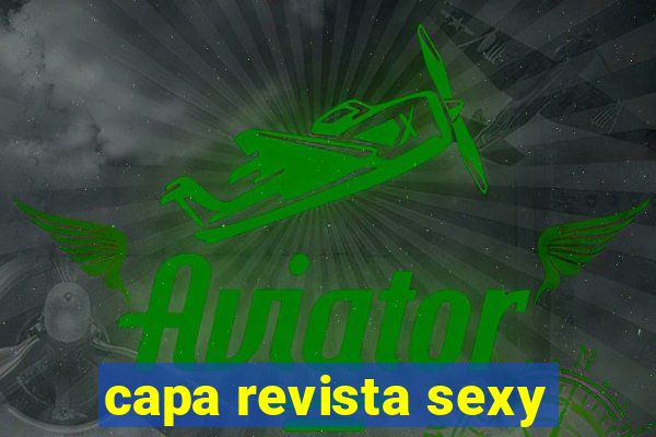 capa revista sexy