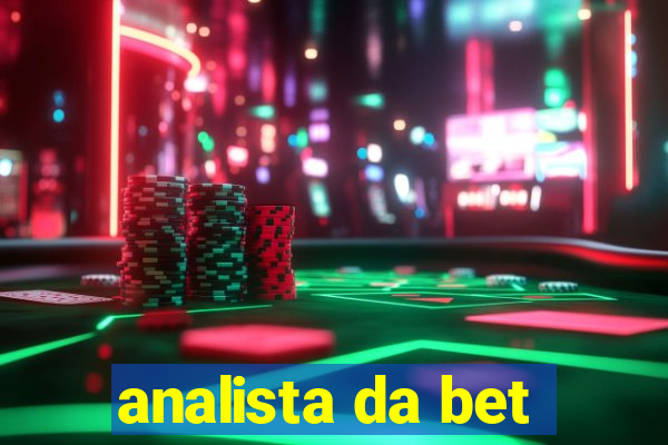 analista da bet