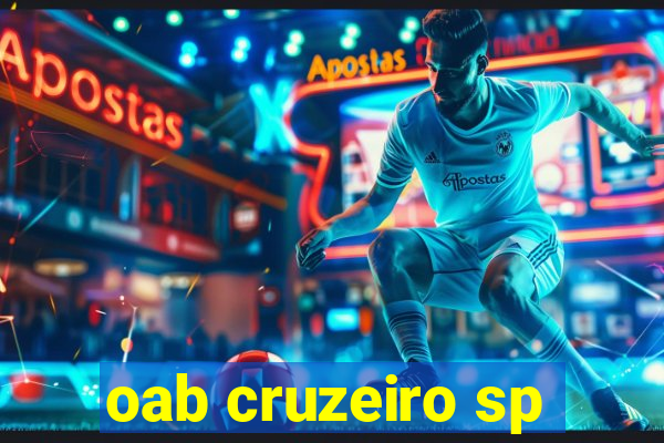 oab cruzeiro sp