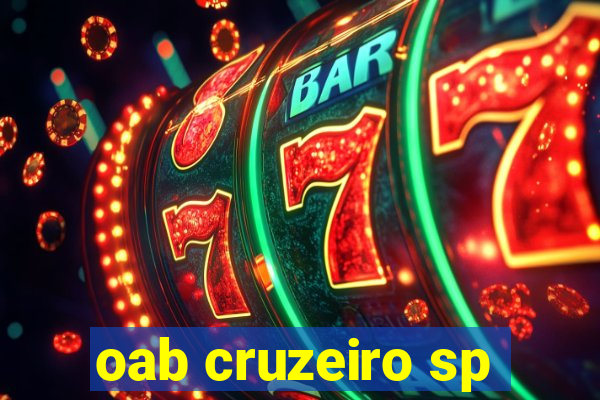 oab cruzeiro sp