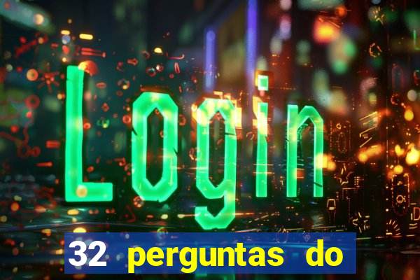 32 perguntas do livro do destino