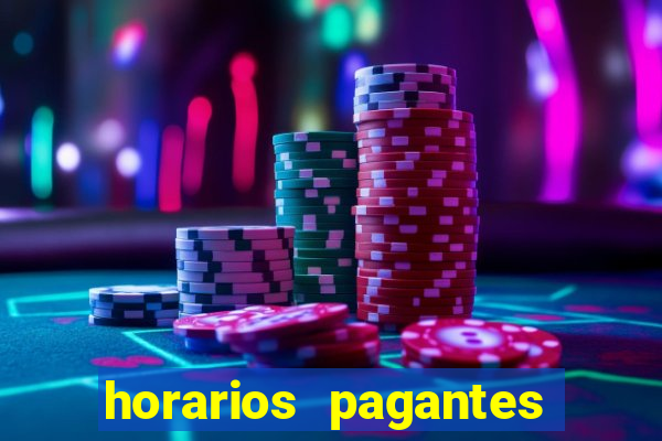 horarios pagantes fortune tiger vai de bet