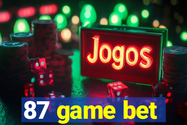 87 game bet