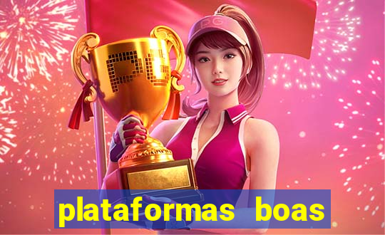 plataformas boas para jogar fortune tiger