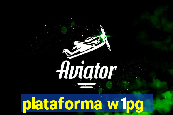 plataforma w1pg