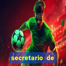 secretario de esporte salario