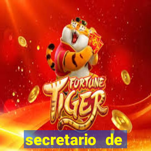 secretario de esporte salario