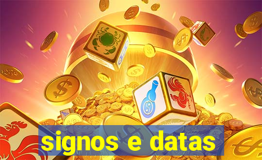 signos e datas