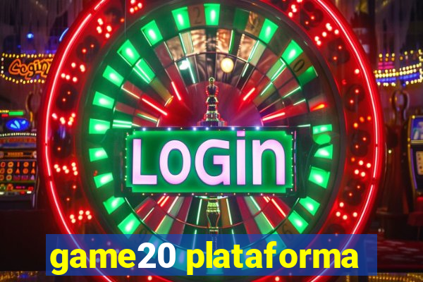 game20 plataforma