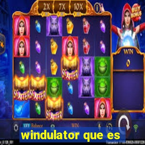 windulator que es