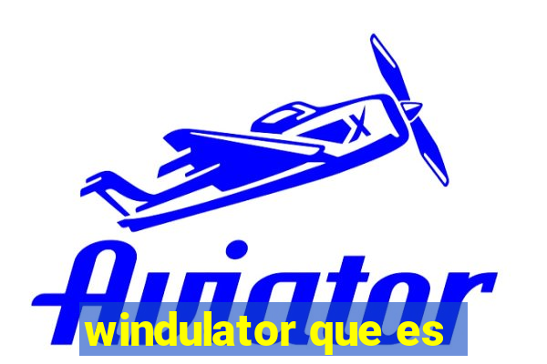 windulator que es