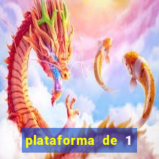 plataforma de 1 real fortune tiger