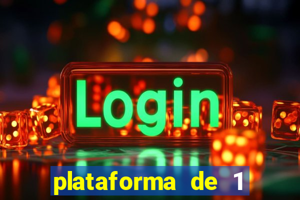 plataforma de 1 real fortune tiger