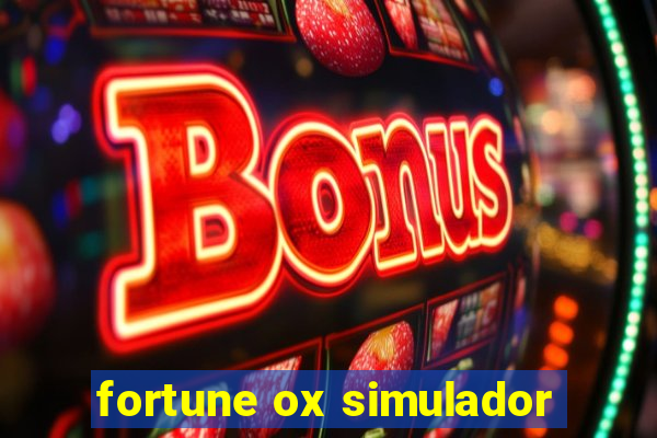 fortune ox simulador