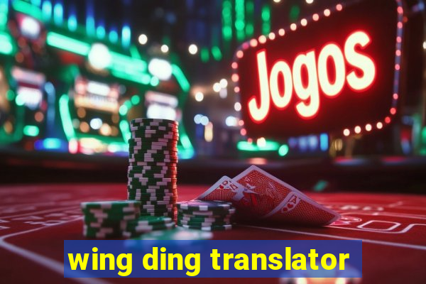 wing ding translator