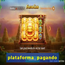 plataforma pagando fortune tiger