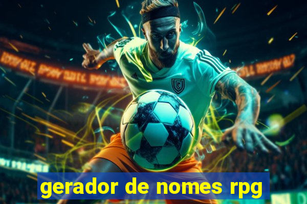 gerador de nomes rpg