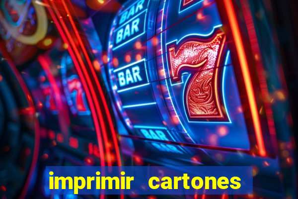 imprimir cartones de bingo