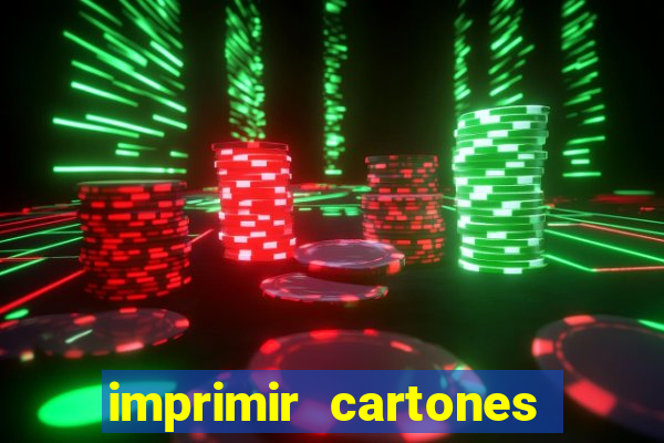 imprimir cartones de bingo