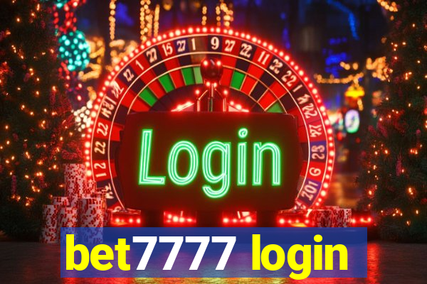 bet7777 login