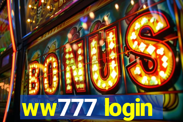 ww777 login