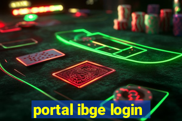 portal ibge login