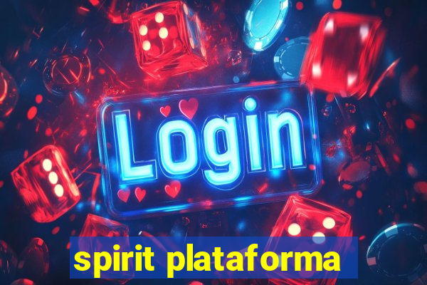 spirit plataforma