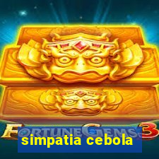 simpatia cebola