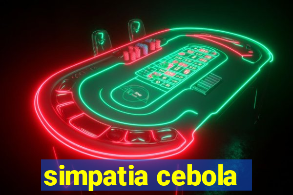 simpatia cebola