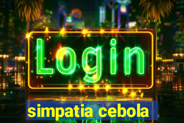 simpatia cebola