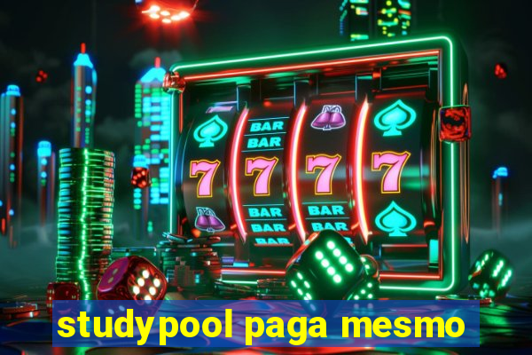 studypool paga mesmo