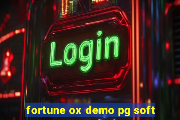 fortune ox demo pg soft