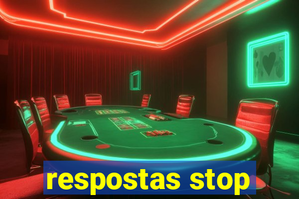 respostas stop