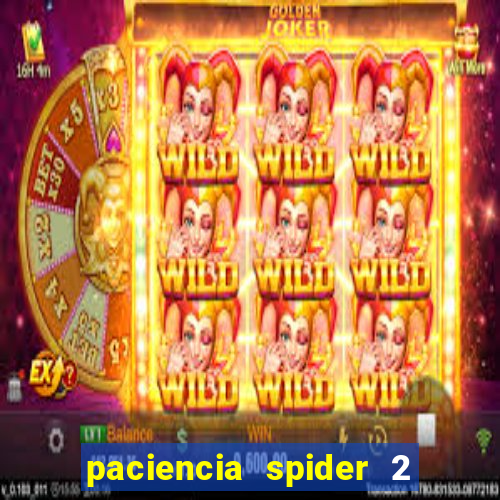 paciencia spider 2 naipes jogar