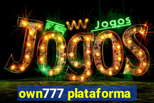 own777 plataforma