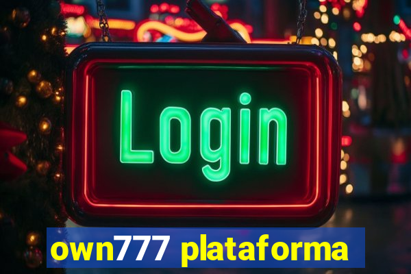 own777 plataforma