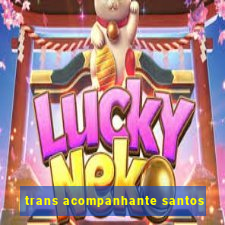 trans acompanhante santos