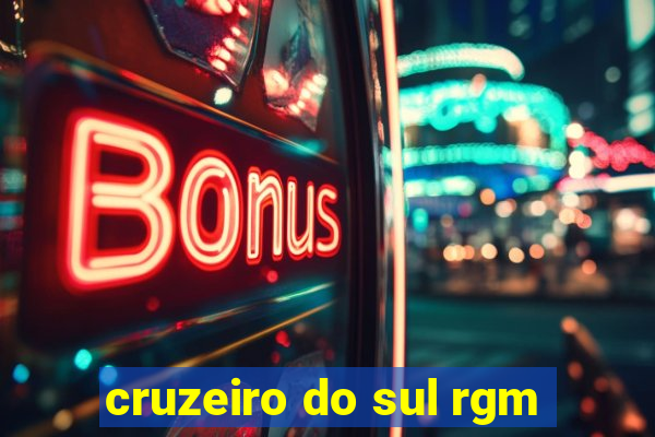 cruzeiro do sul rgm