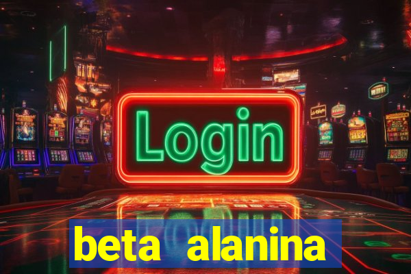 beta alanina aumenta a pressao