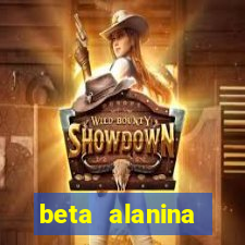 beta alanina aumenta a pressao