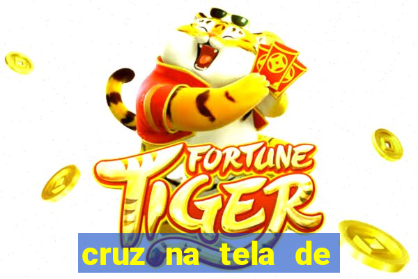 cruz na tela de cruz das