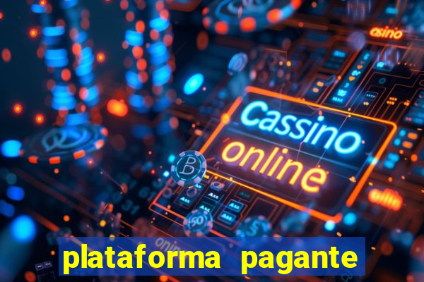 plataforma pagante fortune tiger