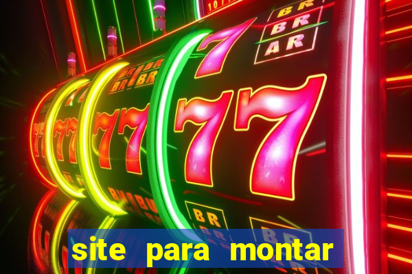 site para montar time de futebol