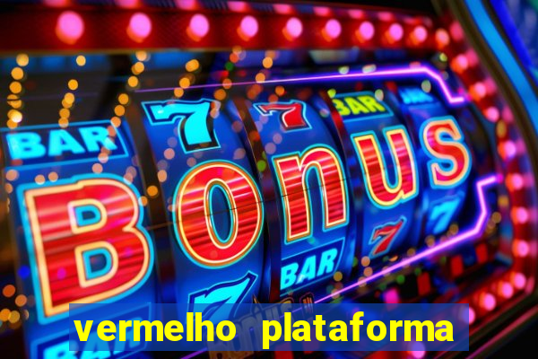 vermelho plataforma de jogos