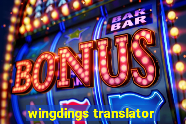 wingdings translator